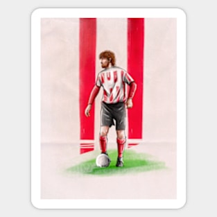 Paddy McCourt - Derry City FC League of Ireland Football Artwork Sticker